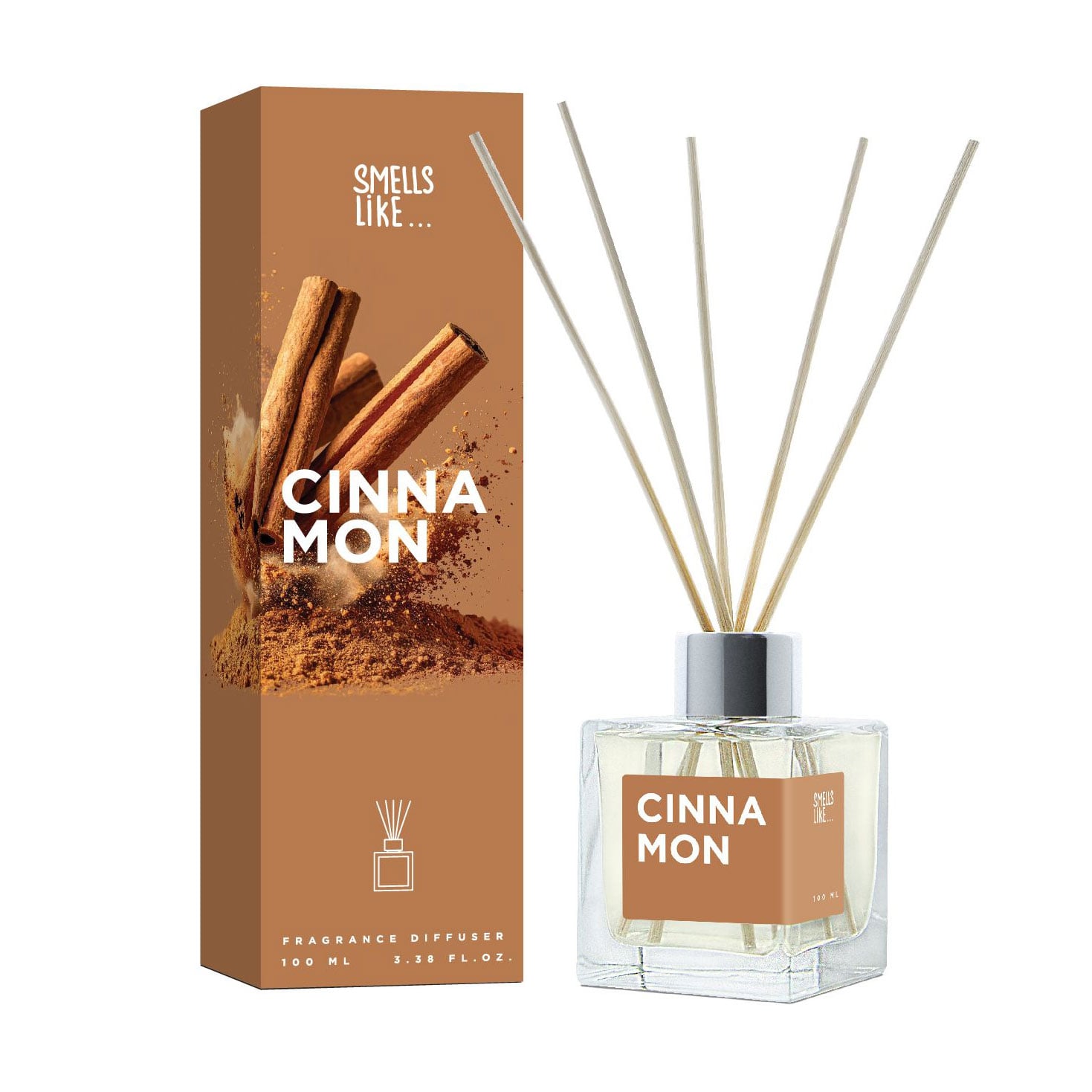 Аромадифузор для дому Smells Like Cinnamon, 100 мл