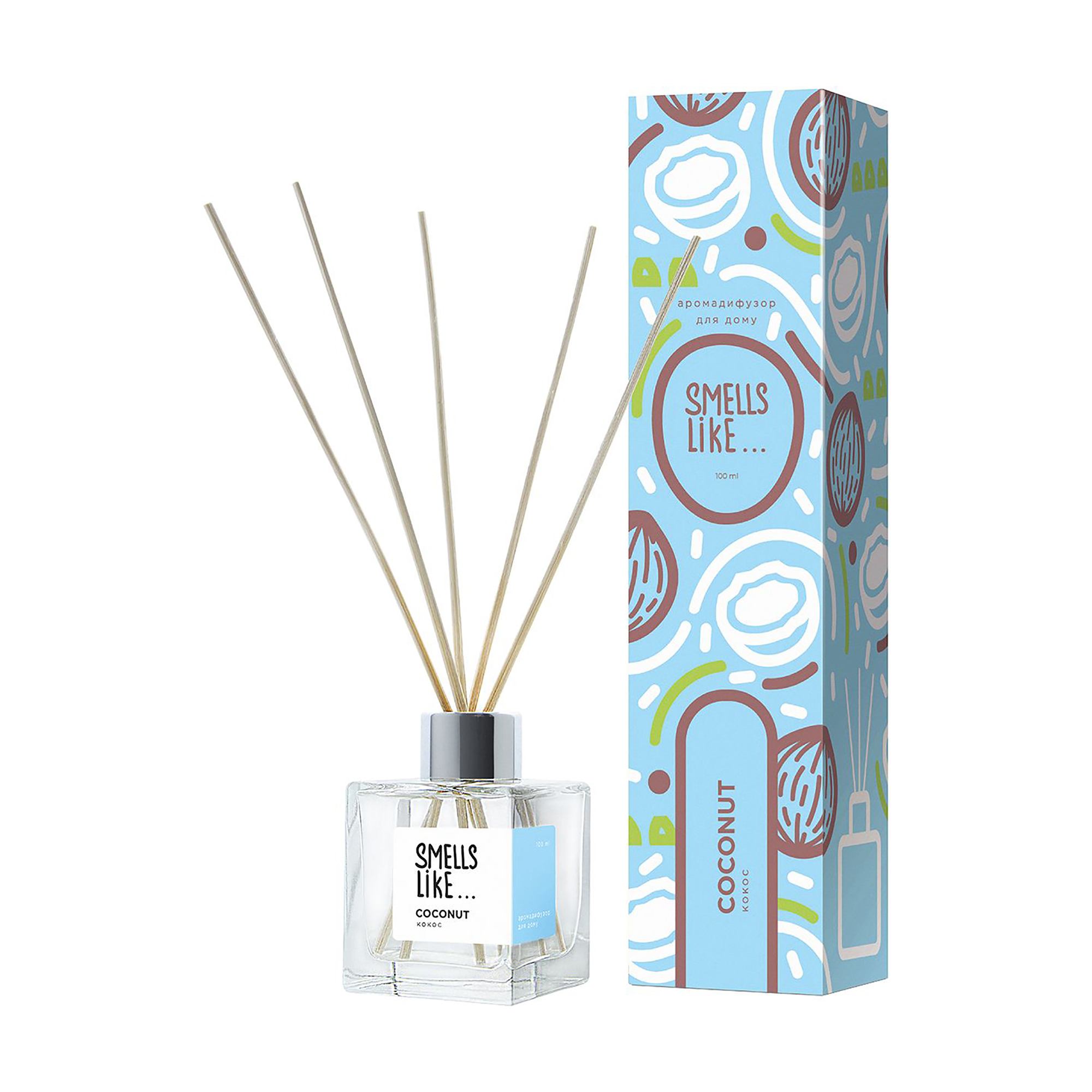 Аромадифузор для дому Smells Like Coconut, 100 мл